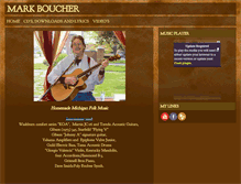 Tablet Screenshot of markbouchermusic.com